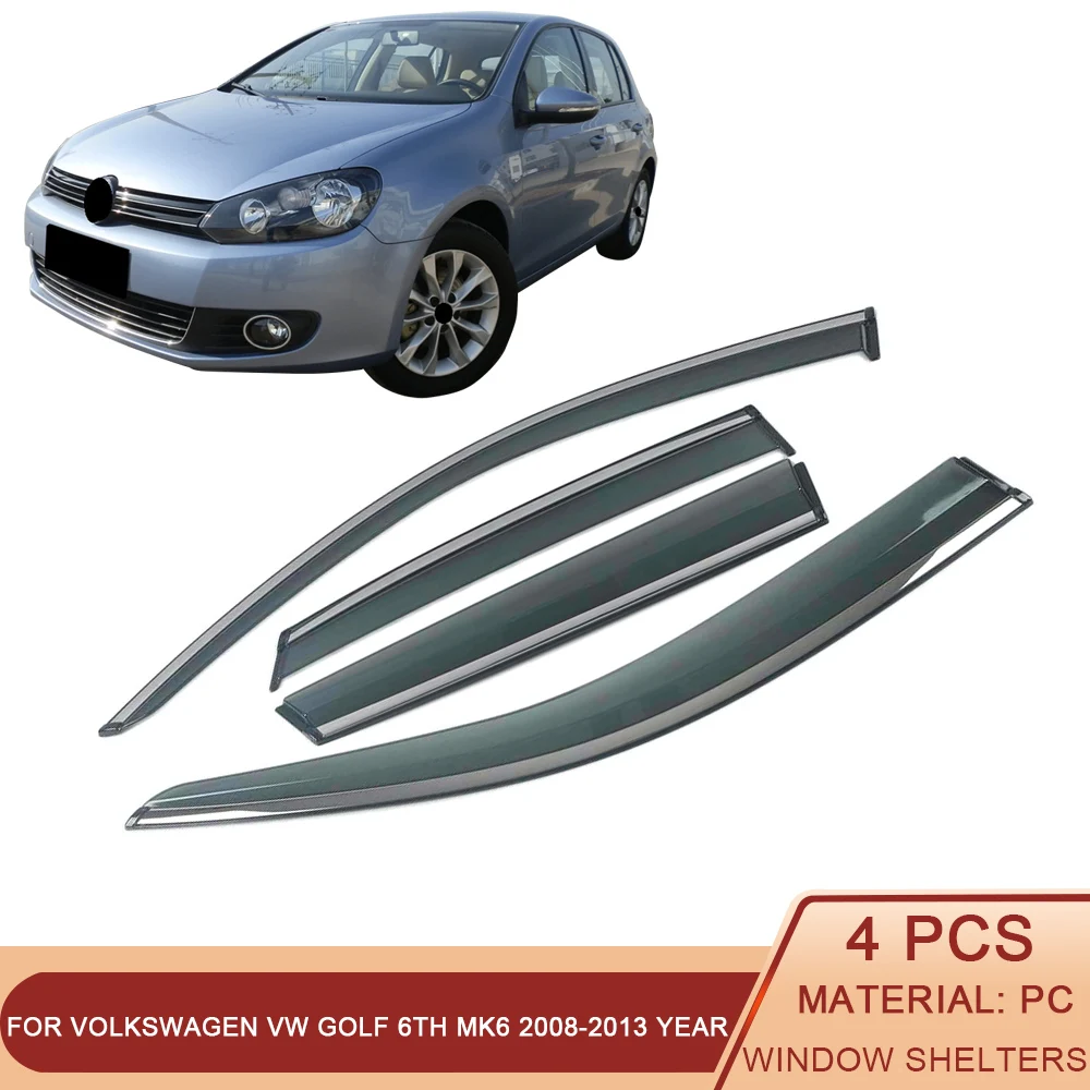

Защитный козырек от солнца и дождя для VOLKSWAGEN VW GOLF 6-го поколения MK6 2008-2013