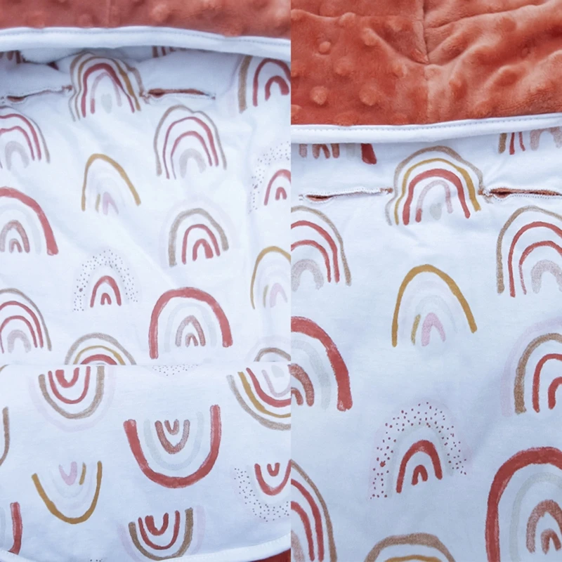 

Детское зимнее одеяло, ветрозащитное одеяло для коляски, удобное Пеленальное Одеяло для новорожденных