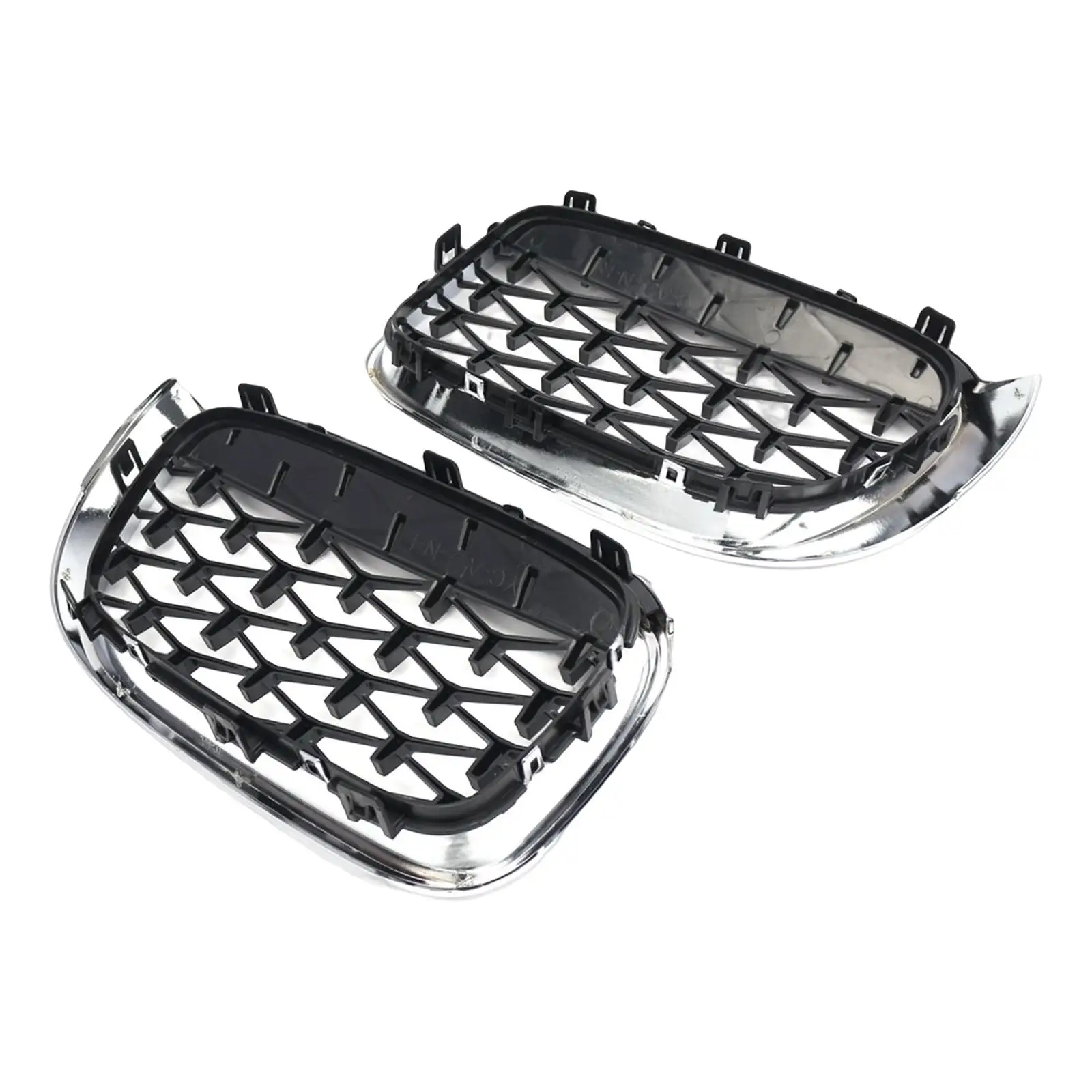 

Front Kidney Grille Spare Parts Easy to Install Replacement Grilles 51117338571 51117338572 for BMW x4 x3 F25 F26 2014-2018