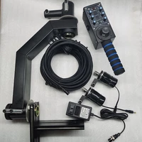2 axis camera crane jib electronic control head repair and modification parts pan tilt controller with power adaptor