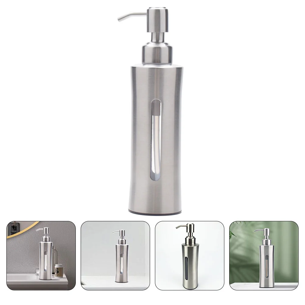 1 Pc Soap Dispenser Modern Press Pump Bottle Lotion Dispenser for Bathroom Washroom Kitchen