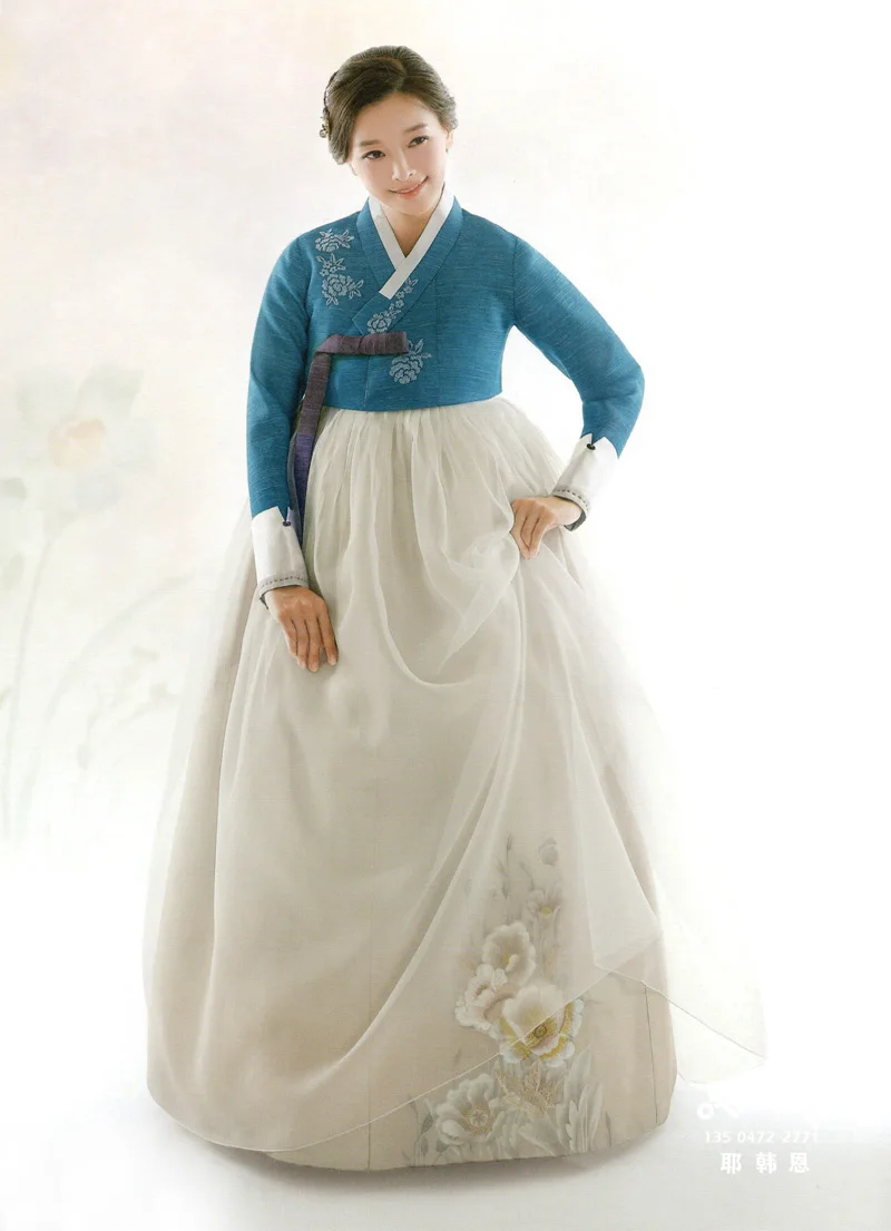 

Женская оригинальная импортная одежда Hanbok с ручной вышивкой, новая Корейская одежда Hanbok для мероприятий и выступлений