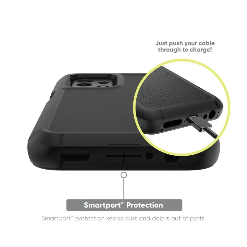 2023 new for Rugged Phone Case for Samsung Galaxy A23 5G - Black/Gray