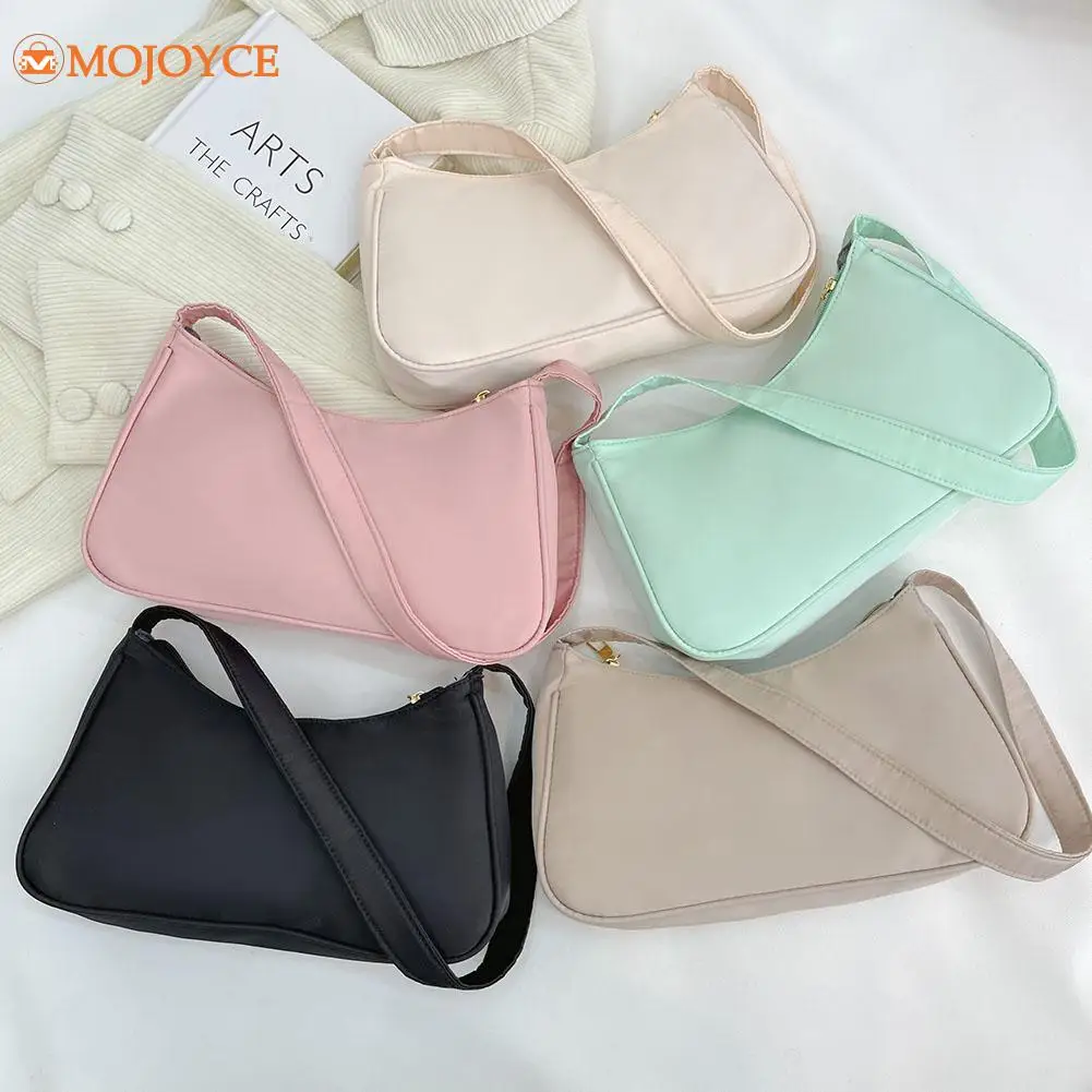 

Female Shoulder Underarm Bag Solid Color Designer Handbag Retro Casual Women Totes Shoulder Bags Fashion Exquisite Shopping Bag