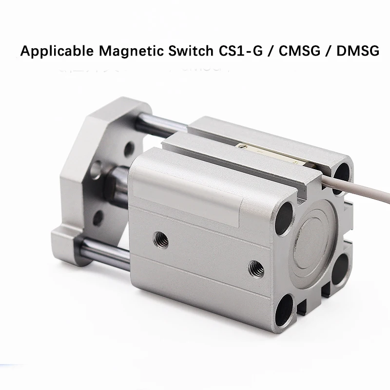 TACQ16 TACQ12 Диаметр цилиндра 12 мм 16 Трехосевой трехстержневой маленький цилиндр Ход