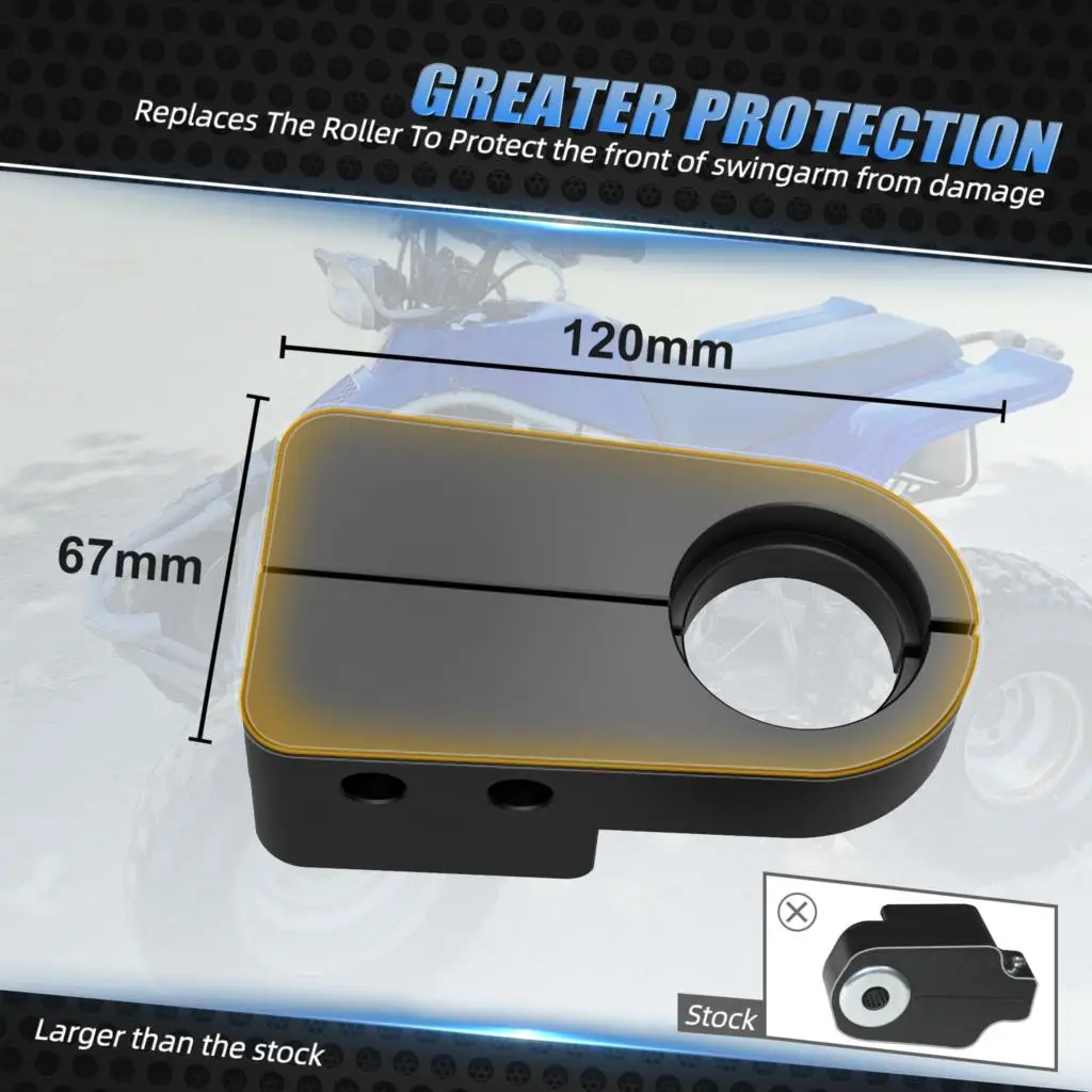 NICECNC Blaster 200 слайдер цепи ATV для Yamaha Warrior 350 1988-2011 Raptor 2004-2013 Banshee 1987-2008 PA66 нейлон