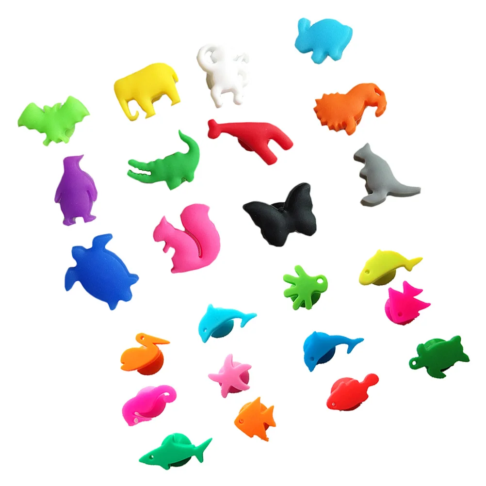 

24 Pcs Wedding Glasses Martini Glass Charms Glass Pen Glass Tags Glass Markers Charms Man