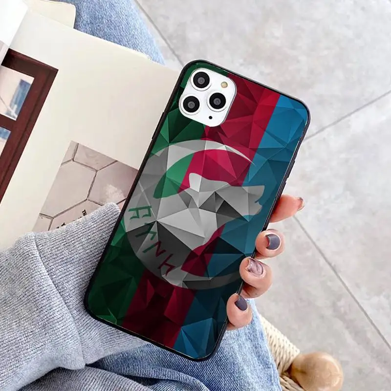 Чехол для телефона с флагом Азербайджана iPhone 11 12 13 Mini Pro Max 8 7 6 6S Plus X 5 SE 2020 XR XS -