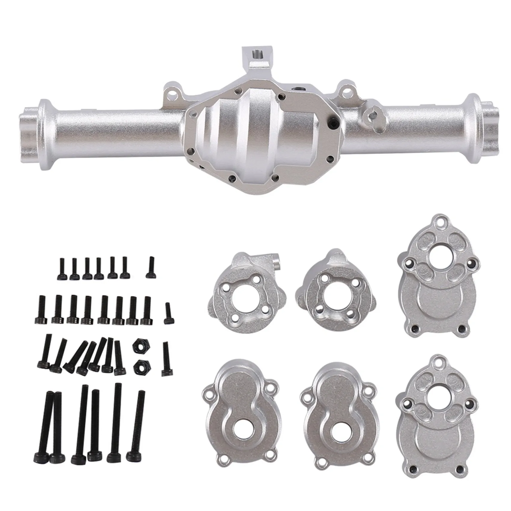 

Металлическая Задняя осевая ось для YiKong YK4082 yucпокупки CR1.8, крышка шестерни 1/8, Радиоуправляемая машинка