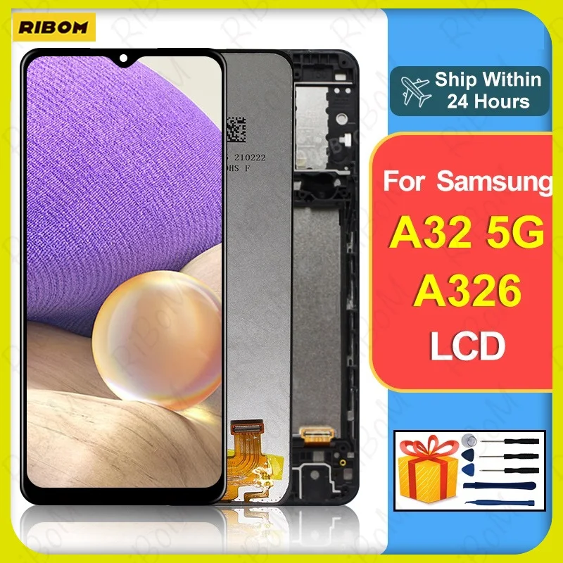 

New 6.5" For Samsung Galaxy A32 5G Display LCD Screen Touch Digitizer For Samsung A326 LCD A326B A326BR/DS A326U