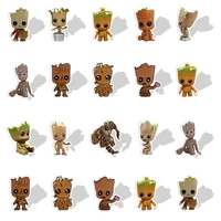 disney epoxy resin groot charms 2d acrylic guardians of the galaxy flat bottom base jewelry makings accessories supply gtx392