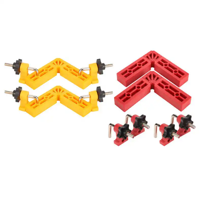 

Угловые зажимы 90 градусов, скошенные края из АБС, устойчивые к коррозии, прямоугольные зажимы для плотника с изображением пламени