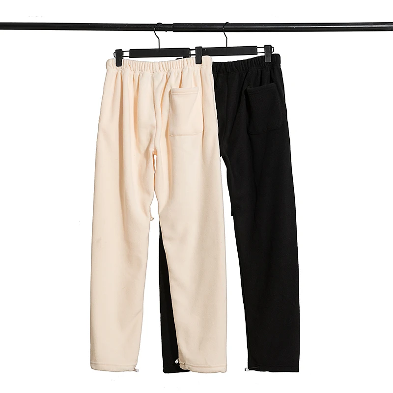 

2021 New Collection Essentials Polar Fleeces Sweatpants Men Women HipHop Loose Fit Casual Pants Men
