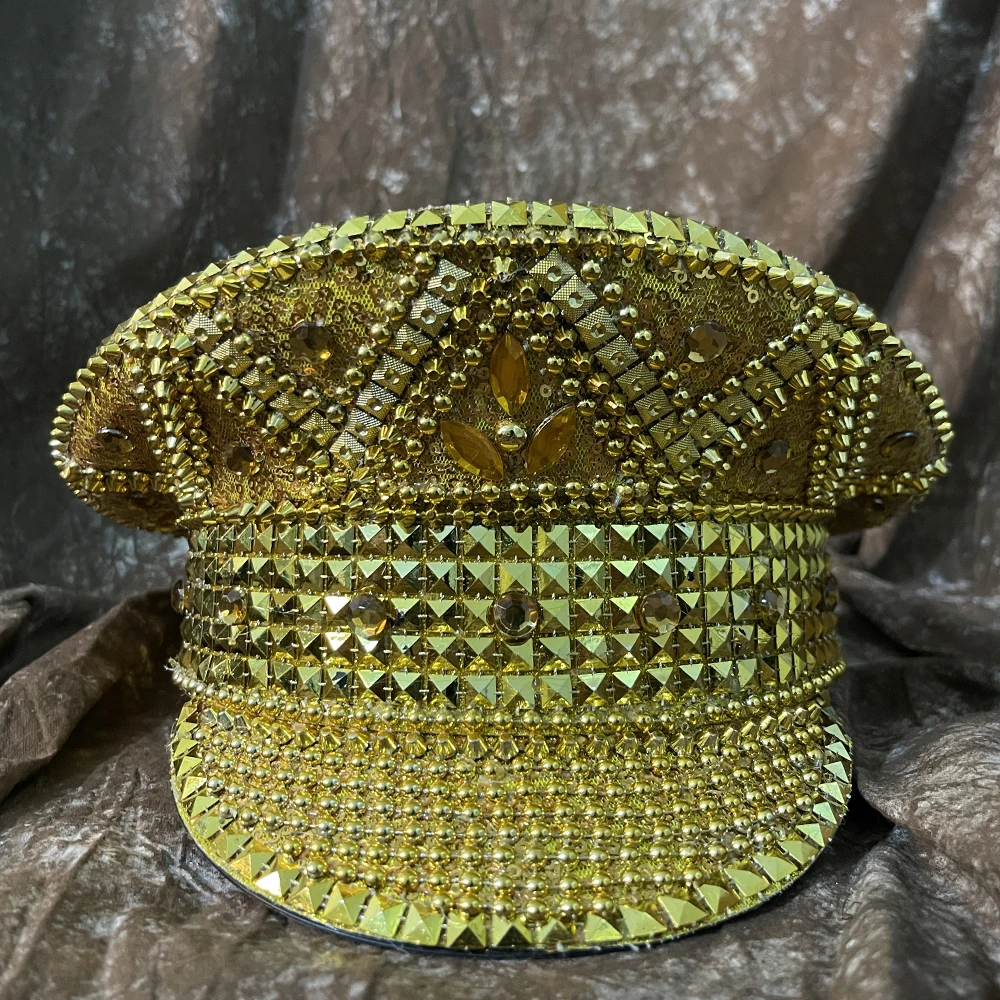 Gold Sequin Burning Women Bride 