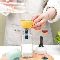 mini funnel home liquid dispensing kitchen tools cooking assistant oil spill filter large diameter pour wine separation filter