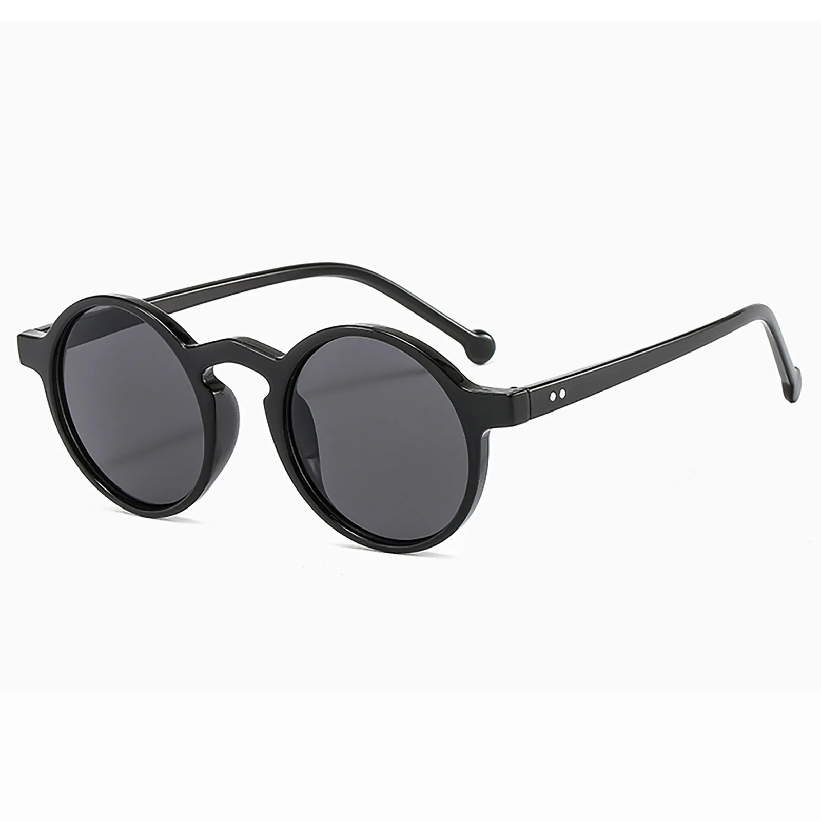 

Ladies Pattern Round Vintage Sunglasses Punk Anti-glare Cozy Wrap Pilot Goggle Men Hip Pop Outdoor Shades Oculos De Sol Uv400