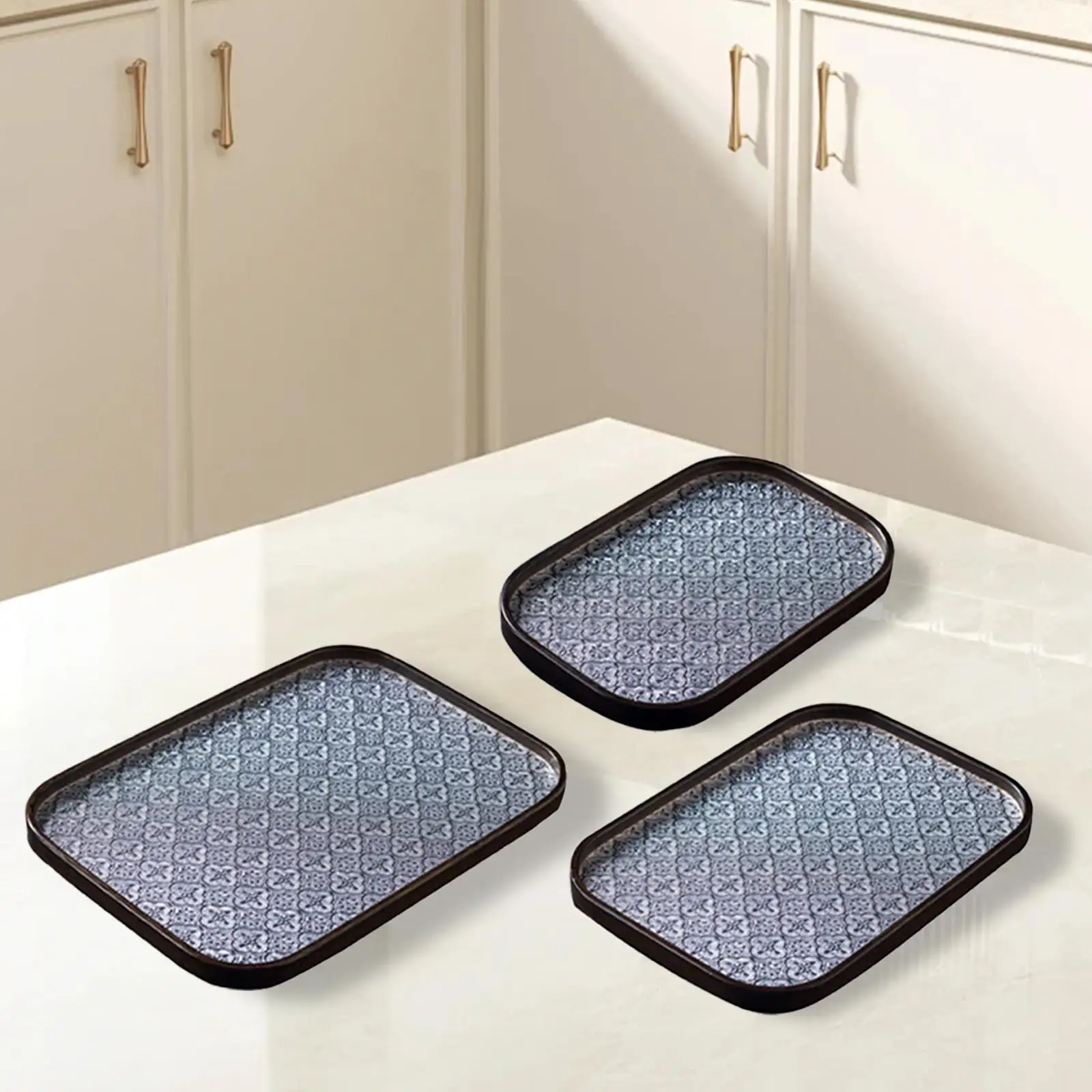 Деревянные подносы для еды поднос закусок многофункциональный тисненый