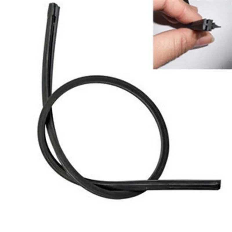 

2Pcs 28" 700mm Car Bus Rubber Frameless Windshield Wash Wiper Blade Universal Cut To Size Car Accessories