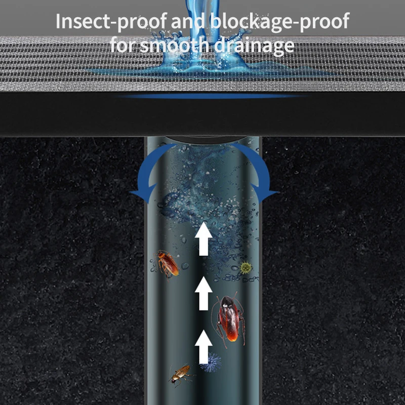 Стикер для фильтра слива душа прямоугольная липкая ловушка волос