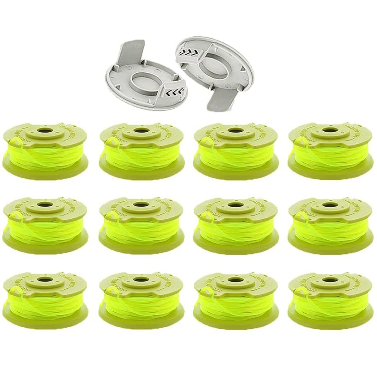 

AC80RL3 Replacement Spool Line for 18V 24V 40V Cordless Trimmers Weed Eater String Autofeed Replacement Spools Line