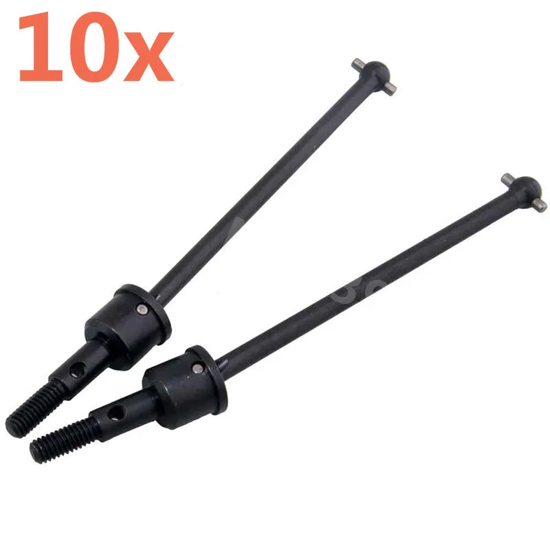 

10Pcs HSP 166015 02168 Aluminum Alloy Universal Drive Joint CVD Upgrade Spare Parts For RC 1/10 Model Car Off Road Buggy