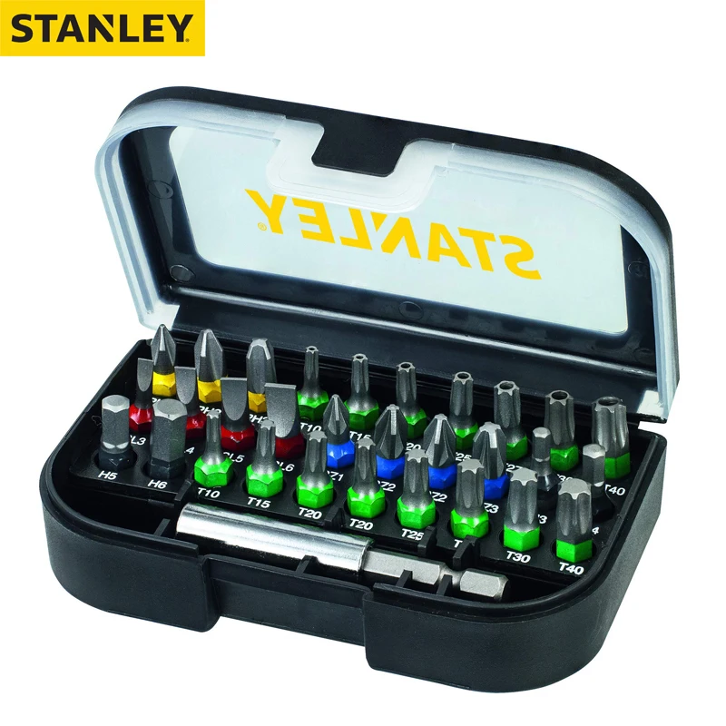 Набор насадок для электрической отвертки STANLEY STA60490 31 шт. компактная коробка 30