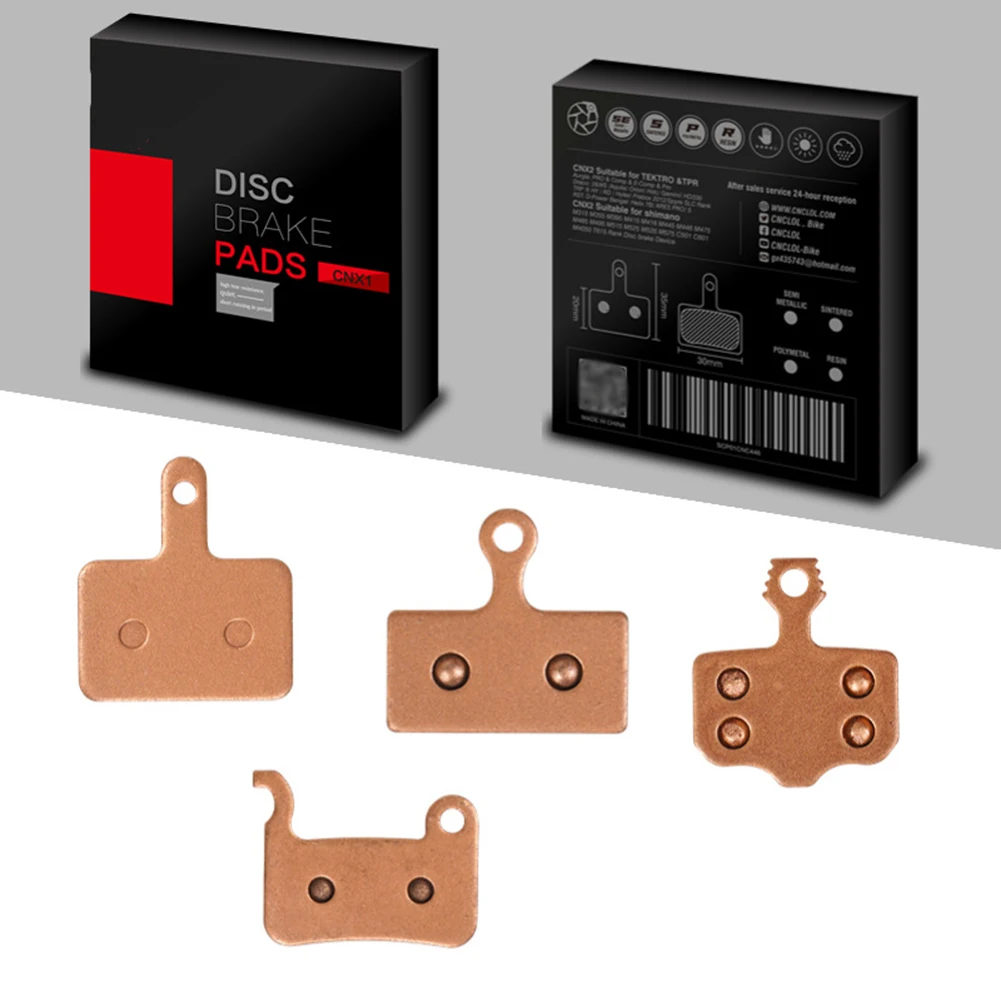 

Upgrade 2 Pairs Of CNC Bicycle Disc Brake Pads Bikes Sintered Metal Compound Brake Pads SJ-01 SJ-02 SJ-03 SJ-04 Metal Resin