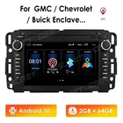 Автомагнитола 2 Din, 7 дюймов, Android 10, GPS, для Chevrolet Silverado, Tahoe, Monte GMC, Yukon, 3 Denali надлежащего качества, мультимедийный плеер 64 ROM FM