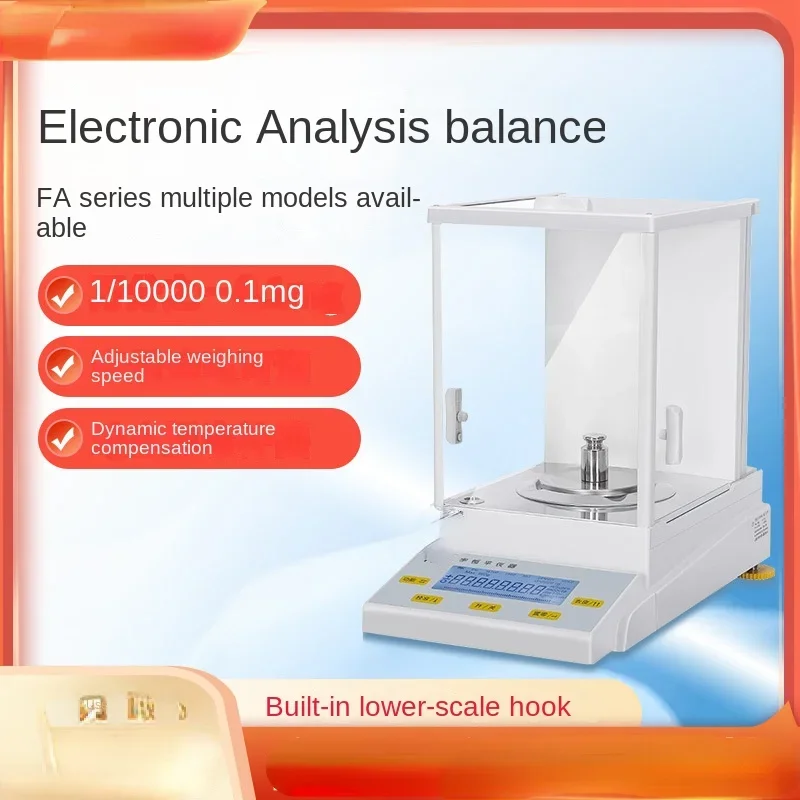 Одна Thousandth 0 1 мг лабораторные электронные весы для анализа