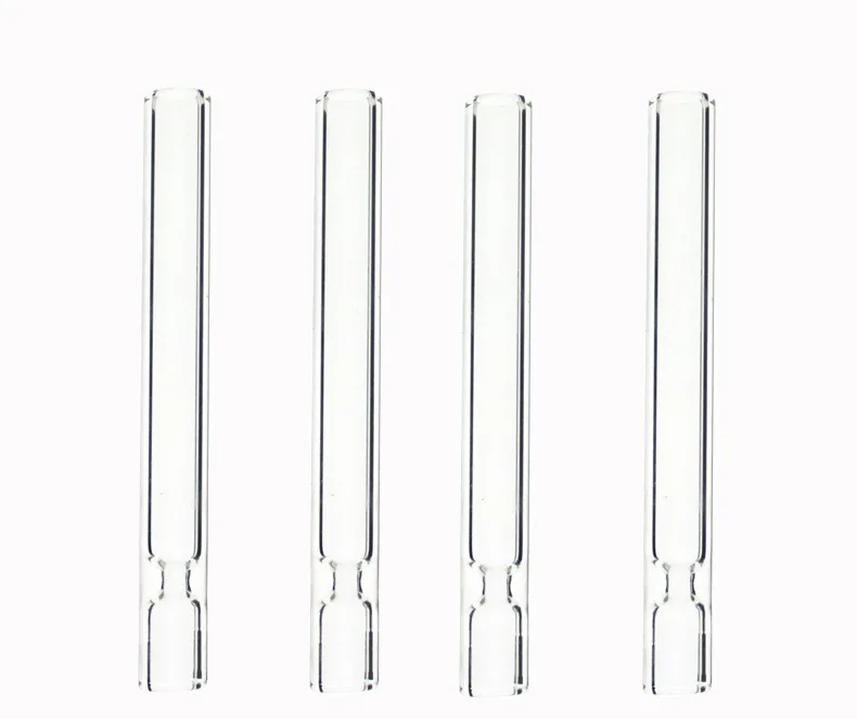 

Transparent glass tube
