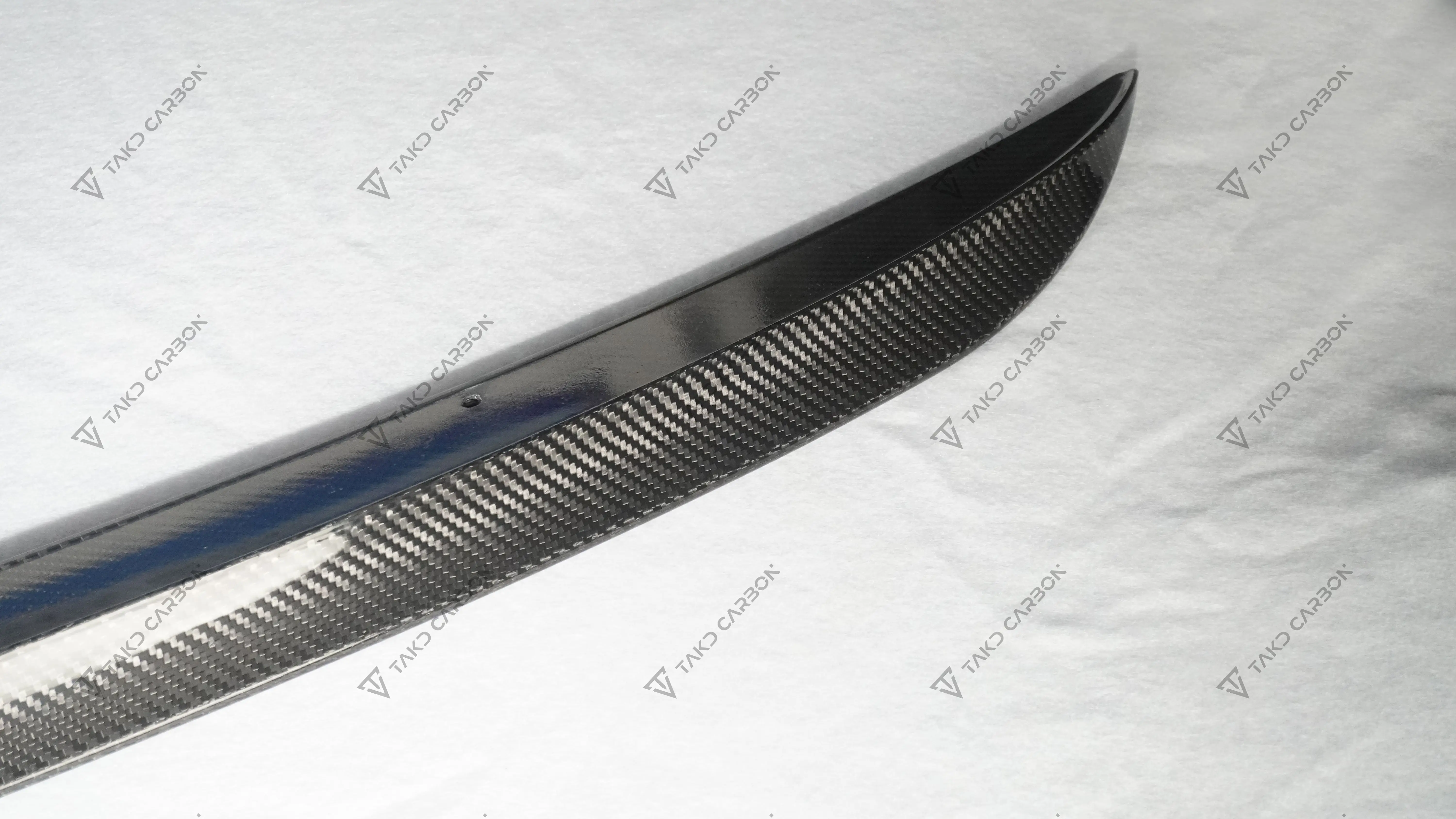 CS-стиль 3K саржевый всесухой задний спойлер из углеродного волокна универсальный