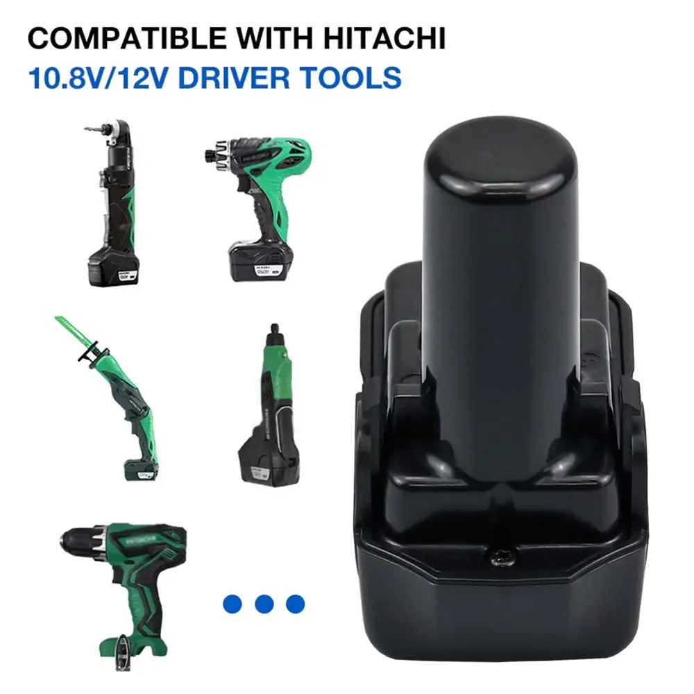 Фото Аккумуляторная батарея для Hitachi 10,8 В/12 В 3000 мАч 4000 мАч Аккумуляторная электрическая дрель-отвертка DB10DL FCR10DL WH10DC BCL1015 №1