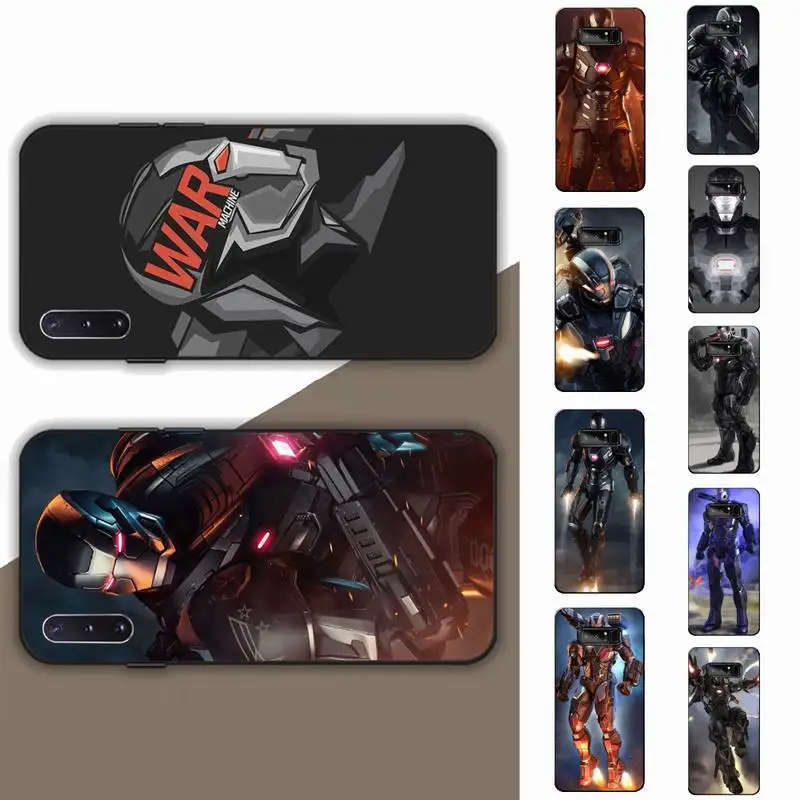 

Marvel War Machine Phone Case for Samsung Note 5 7 8 9 10 20 pro plus lite ultra A21 12 72