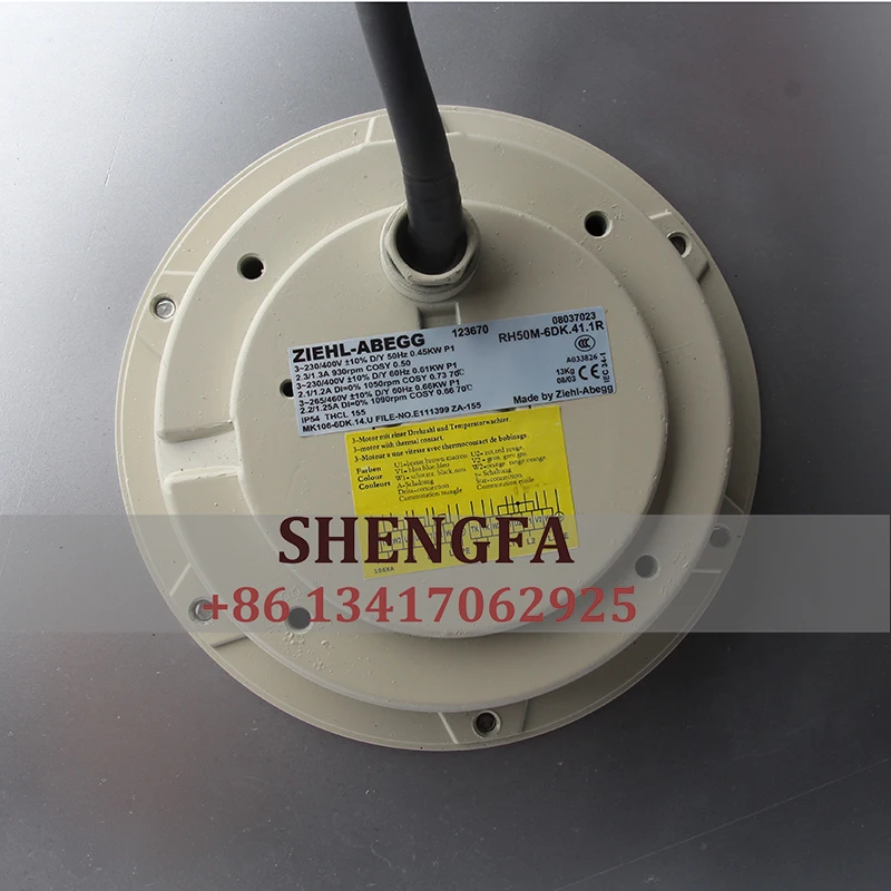 Оригинальный новый RH50M-6DK.41.1R AC230/400V DC EC 500*500X25MM с переменной частотой осевой