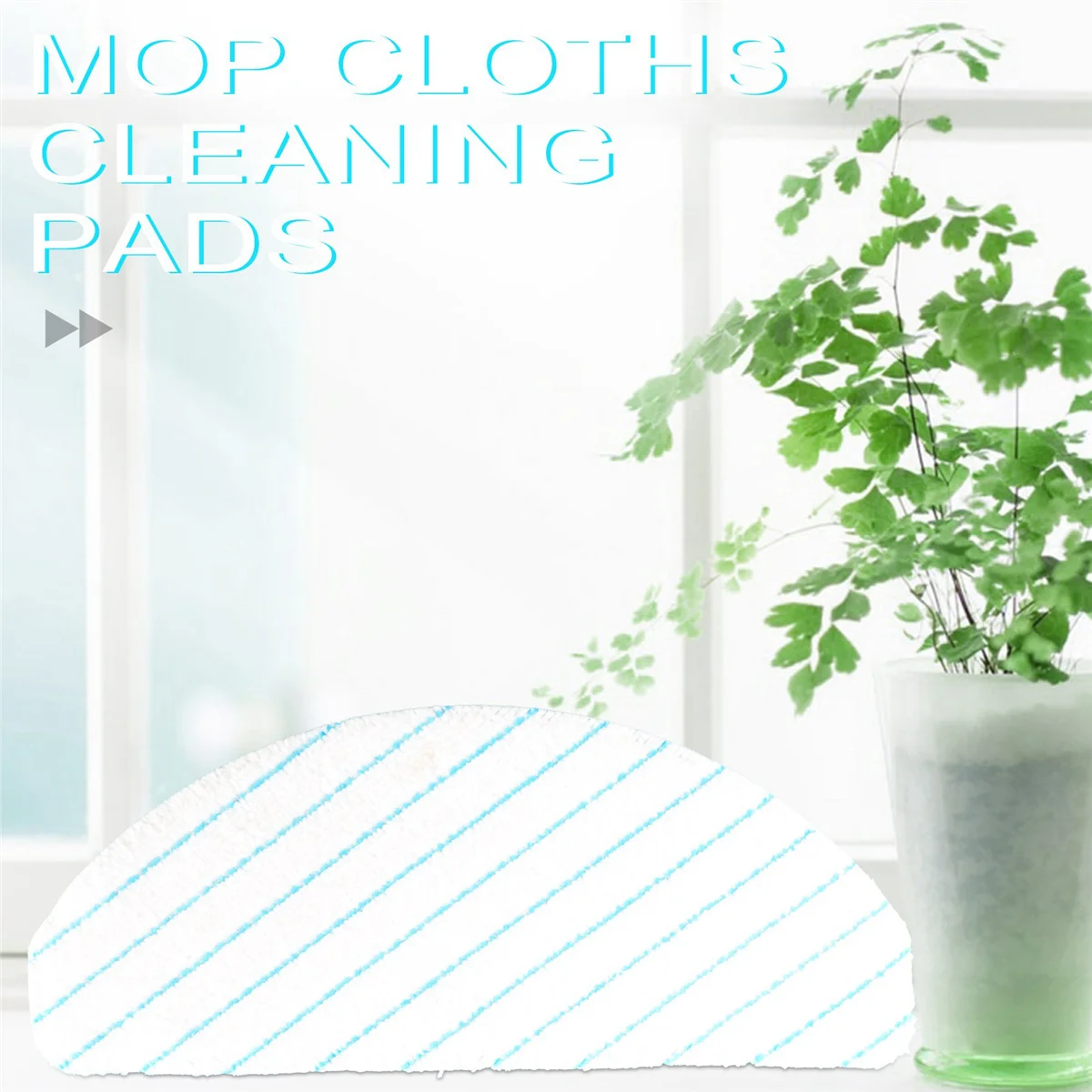 

50Pcs Disposable Strong Rag Mop Cloths Pads for Deebot OZMO T8 T8 Max T9 Power/Max Vacuum Cleaner Parts