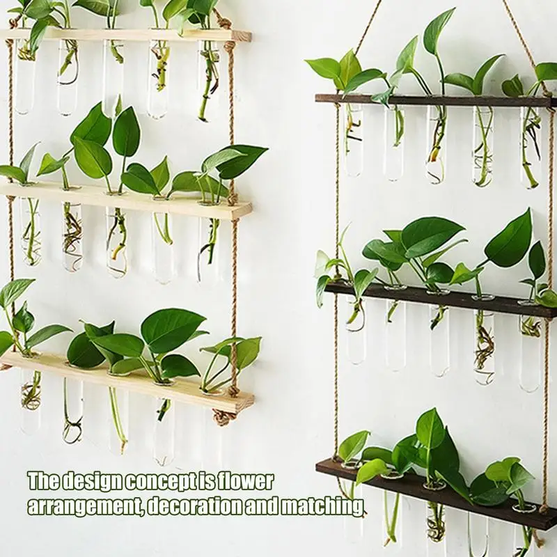 

Hanging Glass Vase Unique Stand Flower Planters Decoration Home Plant Hanging Vase Planters Garden Plant Pots For Wedding Decors