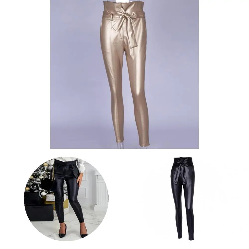 

Lady Pants Solid Color Pencil Pants Skinny Soft Lady Pants Pants for Parties