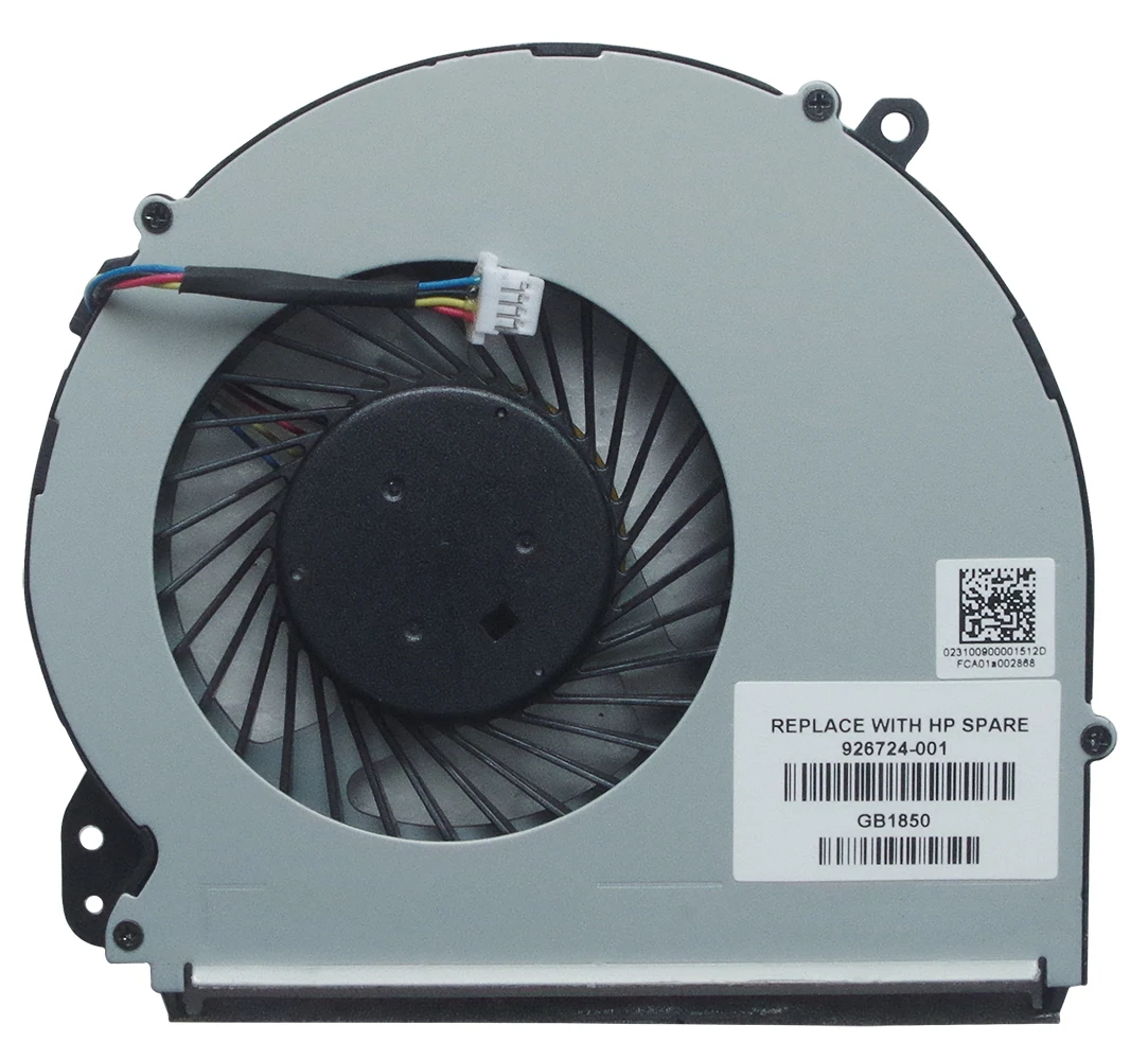 Новый вентилятор охлаждения процессора ноутбука для HP 17-X 17-Y 17-BS022NR 17-bs061st 17-x051n 17-x116