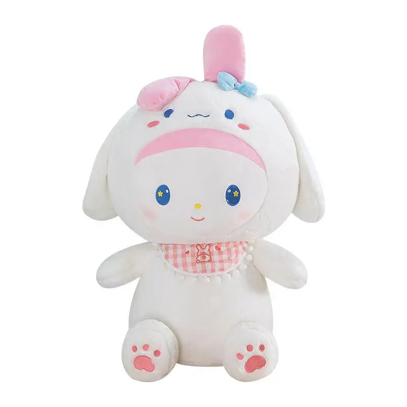 

Sanrio Kawaii My Melody, Высококачественная плюшевая игрушка, Подушка для сна в кровати, кукла, праздничная кукла для мальчиков и девочек, Рождественс...