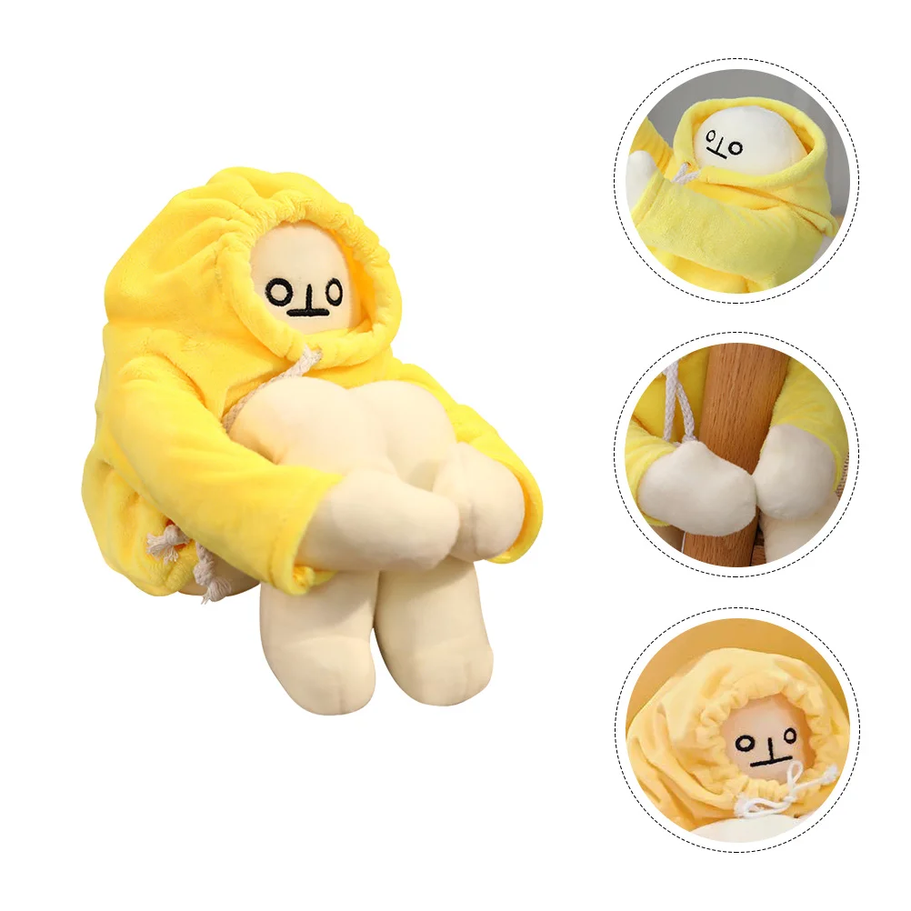 

Banana Mantoy Stuffed Plush Pillow Toys Animal Figurine Funny Novelty Kids Gift Toddler Birthday Hand Fidget Press Weird Squeaky