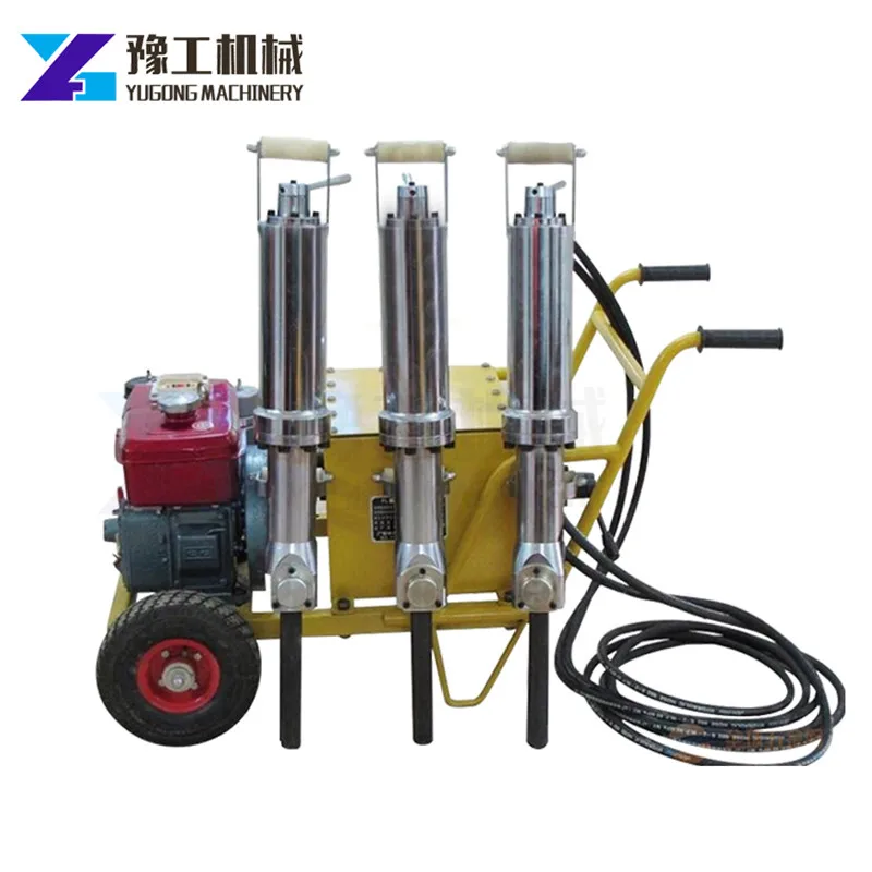

Core Hydraulic Rock Crack Machine Concrete And Stone Splitter For Mining Escavator Mounted Rock Splitter