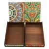 New Diamond Painting Jewelry Box Set Wooden Box Diamond Mosaic Embroidery Cross Stitch DIY Jewelry Storage Box Birthday Gift 5