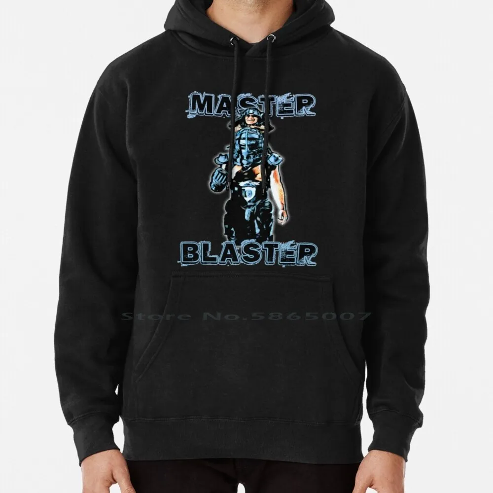 

Master Blaster Hoodie Sweater 6xl Cotton Mad Max Thunder Dome 80s Action Classic Master Blaster Mel Women Teenage Big Size