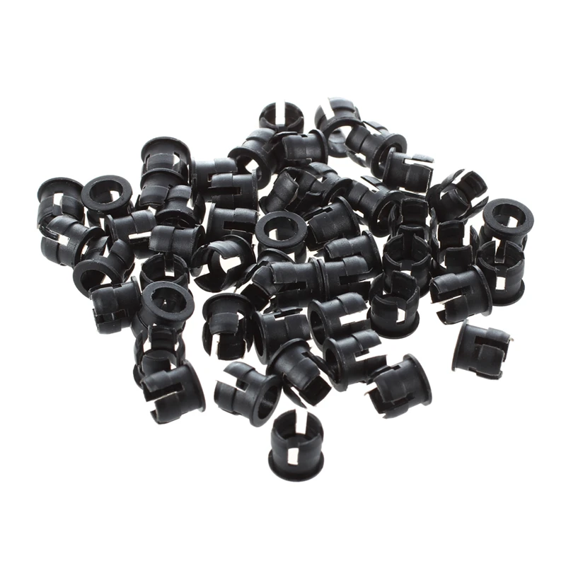 

Hot YO-50 5mm Black Plastic LED Holder Case Clip Display Panel