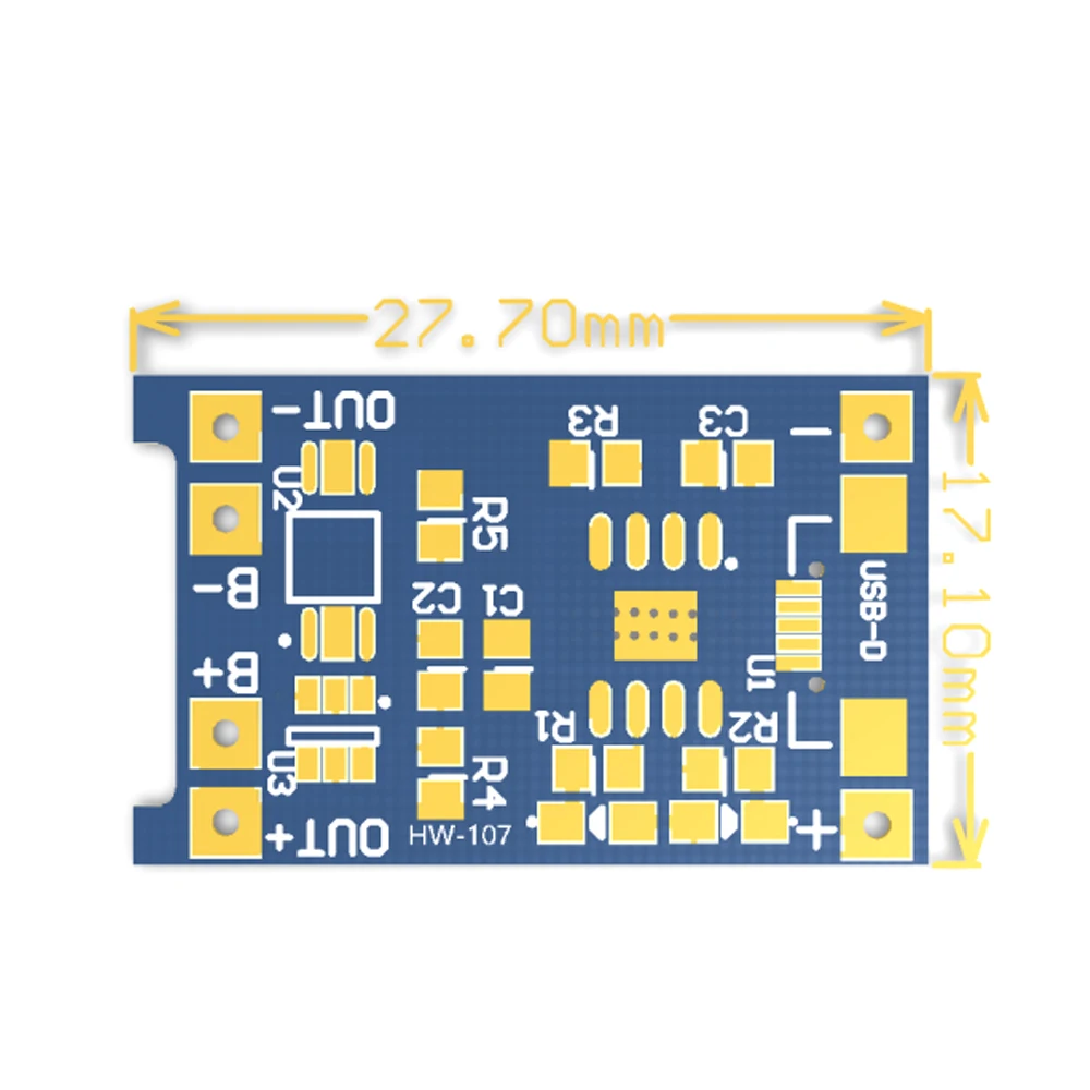 TP4056 5V1A Micro USB 18650 литиевое зарядное устройство модуль питания зарядная плата с