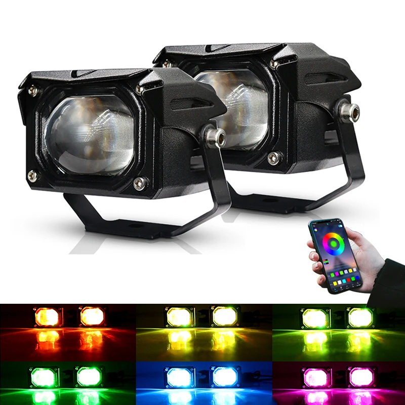 Светодиодные фары RGB для рабосветильник освесветильник противотуманные