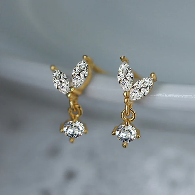 Женские серьги-гвоздики Huitan