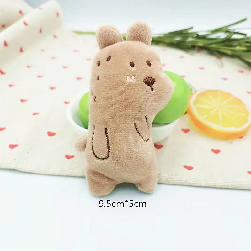 

Funny Dog Chew Toy Lovely Training Agility Toys Supplies Plush Animal Mint Kitten Teaser Playing Interactive Toy Pet Supplies