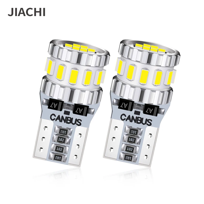 JIACHI 6 шт. высокой мощности без ошибок Canbus T10 светодиодные автомобильные лампы W5w 194