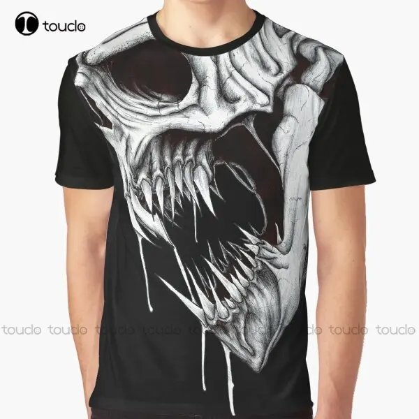 

Grim Reaper Graphic T-Shirt Digital Printing Tee Shirts Streetwear Xxs-5Xl New Popular Unisex Christmas Gift